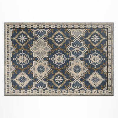 Covor de vinil acasă Plăci mozaicate elegante în stil marocan