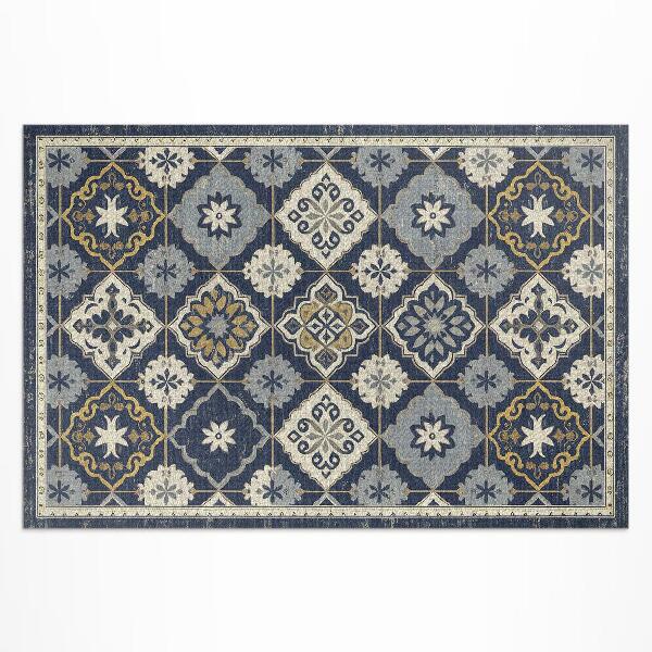 Covor interior din vinil Plăci bogat ornamentate în stil marocan
