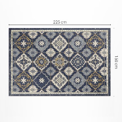 Covor interior din vinil Plăci bogat ornamentate în stil marocan