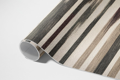 Covor de vinil Dungi boho pictate în culori pastelate