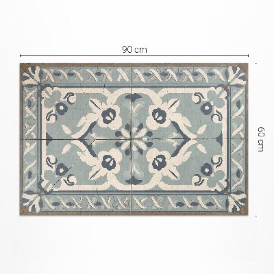 Covor interior din vinil Plăci portugheze model delicat de epocă