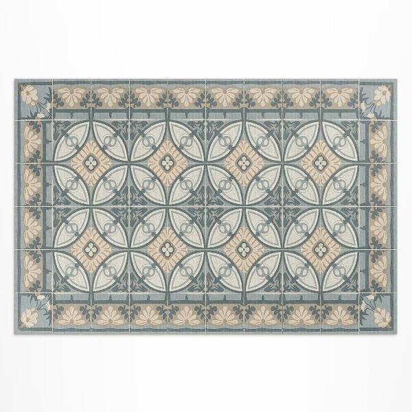 Covor interior din vinil Plăci decorative din mozaic de epocă