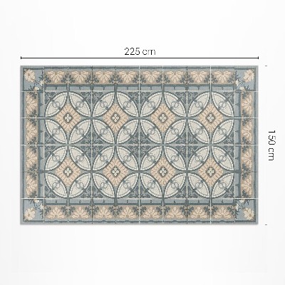 Covor interior din vinil Plăci decorative din mozaic de epocă