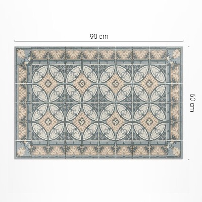 Covor interior din vinil Plăci decorative din mozaic de epocă