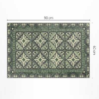Covor de vinil acasă Aranjament geometric simetric