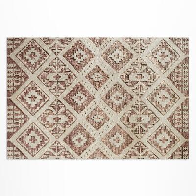 Covor de vinil Compoziții geometrice în stil aztec