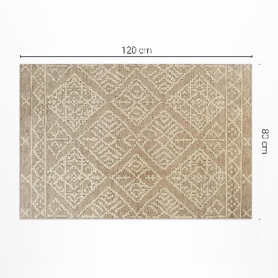 Covor interior din vinil Motive aztece simple într-o formă clasică