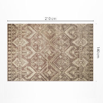 Covor de vinil Inspirație antică în modele aztece