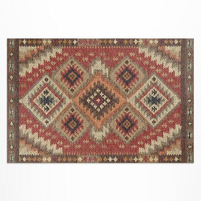 Covor de vinil acasă Precizia geometrică a artei aztece