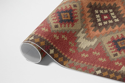 Covor de vinil acasă Precizia geometrică a artei aztece