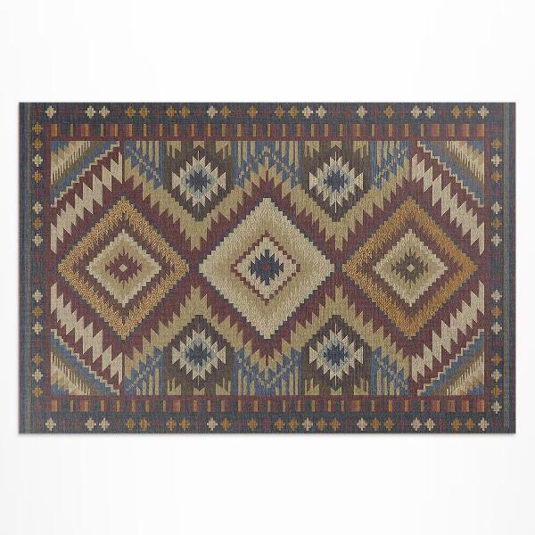 Covor interior din vinil Modele aztece antice pline de simetrie