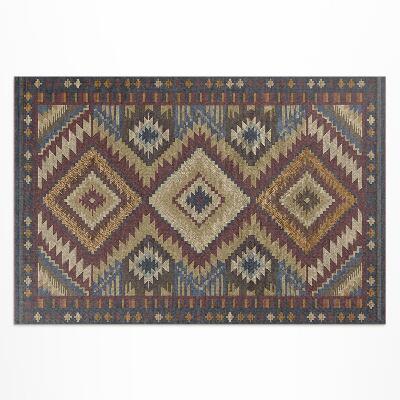 Covor interior din vinil Modele aztece antice pline de simetrie