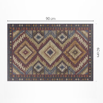 Covor interior din vinil Modele aztece antice pline de simetrie