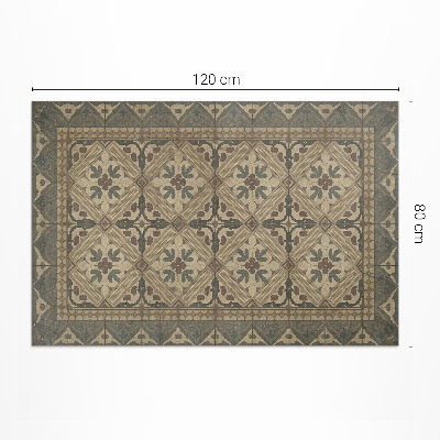 Covor de vinil Modele vintage simetrice
