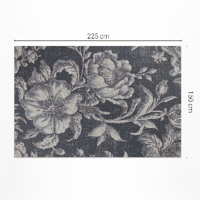 Covor de vinil acasă Modele vintage romantice