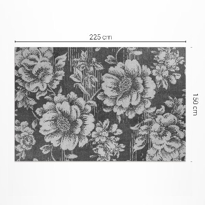 Covor de vinil acasă Accente florale subtile