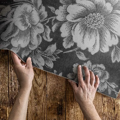 Covor de vinil acasă Accente florale subtile
