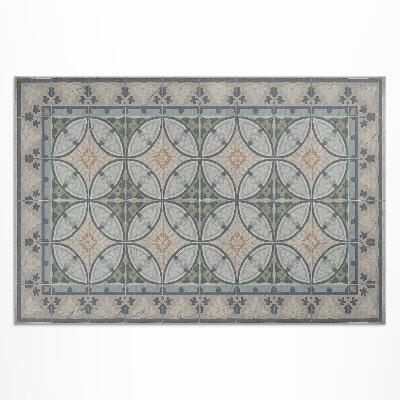 Covor interior din vinil Mozaic din plăci ceramice de epocă