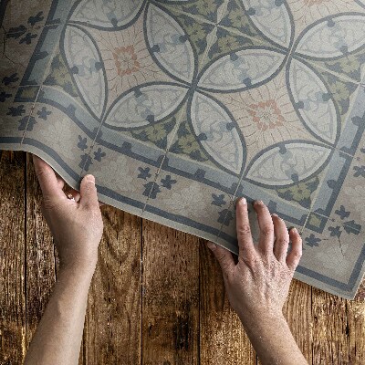 Covor interior din vinil Mozaic din plăci ceramice de epocă