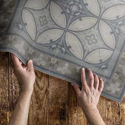 Covor de vinil Compoziție delicată de modele