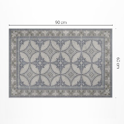 Covor de vinil Compoziție delicată de modele