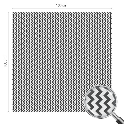 Model în zig-zag Folie autocolantă geam