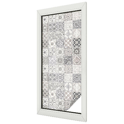 Modele cu plăci Folie opacă geam cu model vitraliu