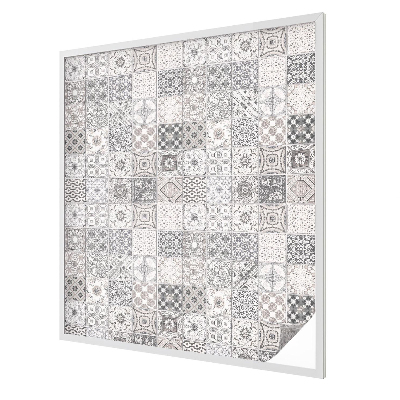 Modele cu plăci Folie opacă geam cu model vitraliu