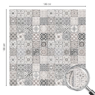 Modele cu plăci Folie opacă geam cu model vitraliu