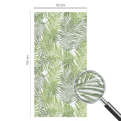 Modele de plante Folie decorativă geam vitraliu