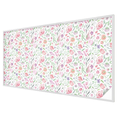 Model floral Folie geam să nu se vadă din exterior