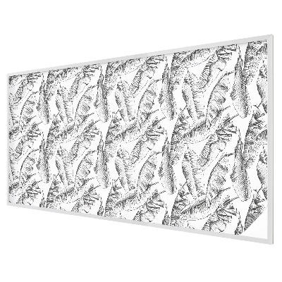 Frunze tropicale Folie decorativă geam vitraliu