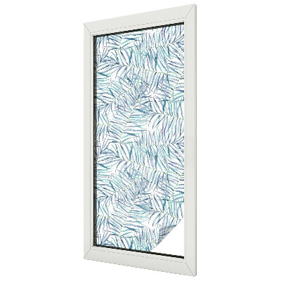 Model botanic Folie geam să nu se vadă din exterior