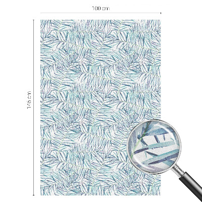 Model botanic Folie geam să nu se vadă din exterior