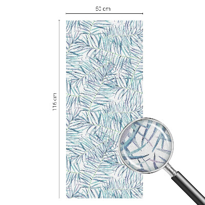 Model botanic Folie geam să nu se vadă din exterior