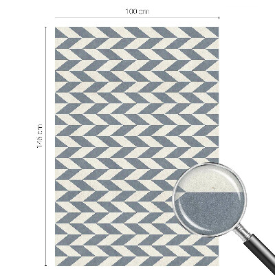 Iluzie geometrică Folie geam intimitate model vitraliu