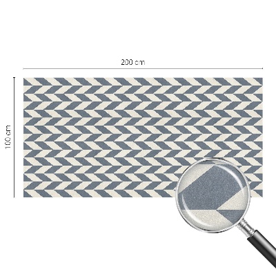 Iluzie geometrică Folie geam intimitate model vitraliu