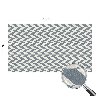 Iluzie geometrică Folie geam intimitate model vitraliu