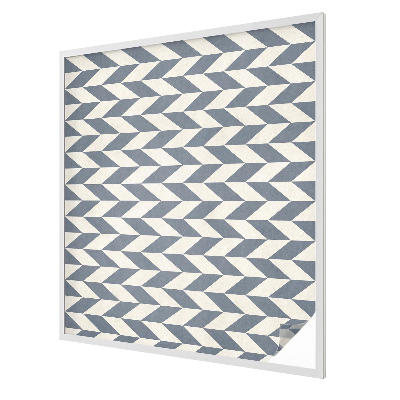 Iluzie geometrică Folie geam intimitate model vitraliu