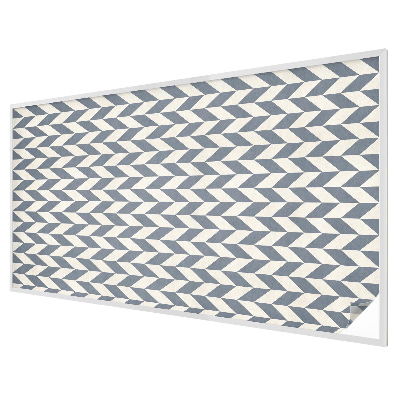 Iluzie geometrică Folie geam intimitate model vitraliu