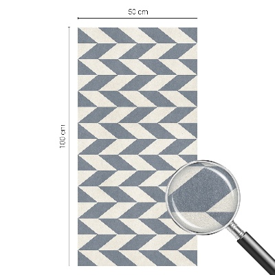 Iluzie geometrică Folie geam intimitate model vitraliu