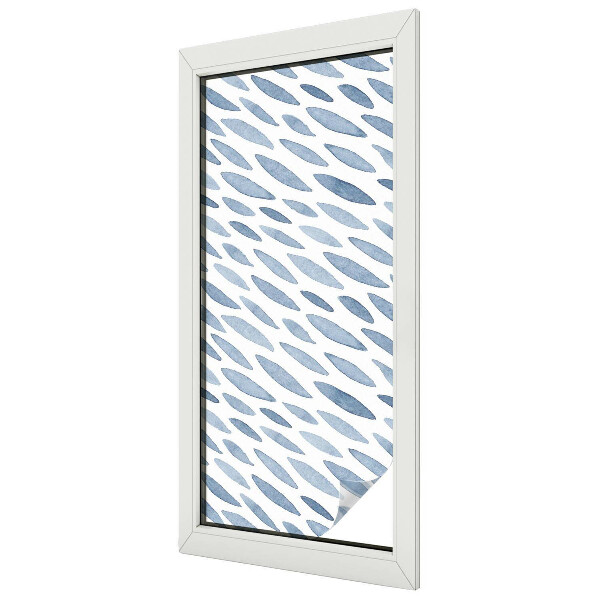 Accidente albastre Folie autocolantă geam