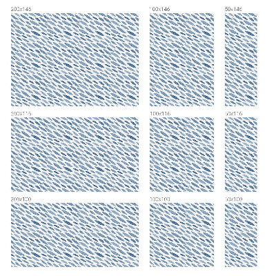 Accidente albastre Folie autocolantă geam