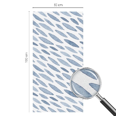 Accidente albastre Folie autocolantă geam