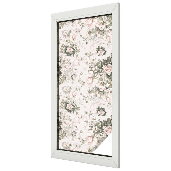 Frumusețe florală Folie geam să nu se vadă din exterior