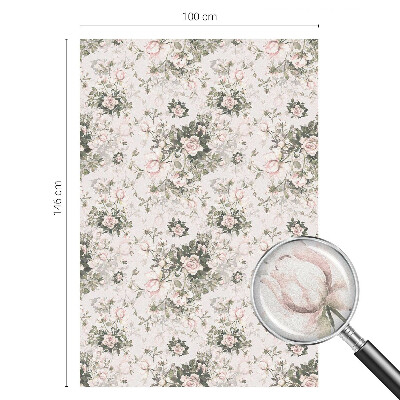 Frumusețe florală Folie geam să nu se vadă din exterior