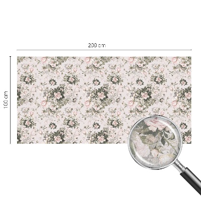 Frumusețe florală Folie geam să nu se vadă din exterior