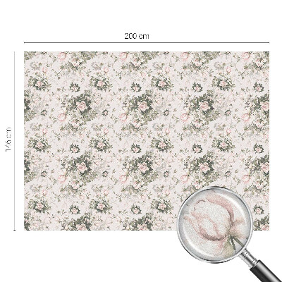 Frumusețe florală Folie geam să nu se vadă din exterior