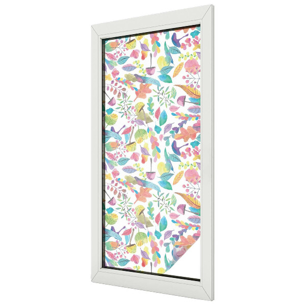 Compoziție colorată Folie autocolantă geam