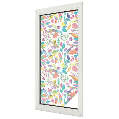 Compoziție colorată Folie autocolantă geam